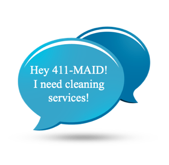 411-MAID Text Bubble